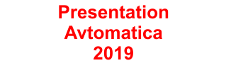 Presentation Avtomatica 2019